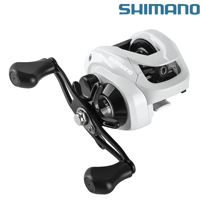 Carretilha Shimano Ultra Leve com Manivela e Carretal em Aço Inoxidável - Maximize Seu Conforto com Drag de 8kg