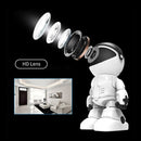 Câmera Ip Wi-fi Robô Full HD 1080p 360 Visão Noturna Monitor de Bebê