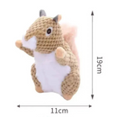 Brinquedo de Pelúcia Esquilo Coala Resistente para Cachorros – Diversão e Conforto em Cada Mordida