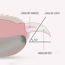 Cortador de Unhas Pet Ergonômico com Luz para Conforto e Precisão