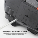 Brinquedo Interativo de Rato Elétrico com Controle Remoto para Gatos