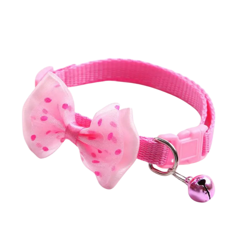 Coleira Borboleta com Laço – Estilo e Conforto para Cães e Gatos
