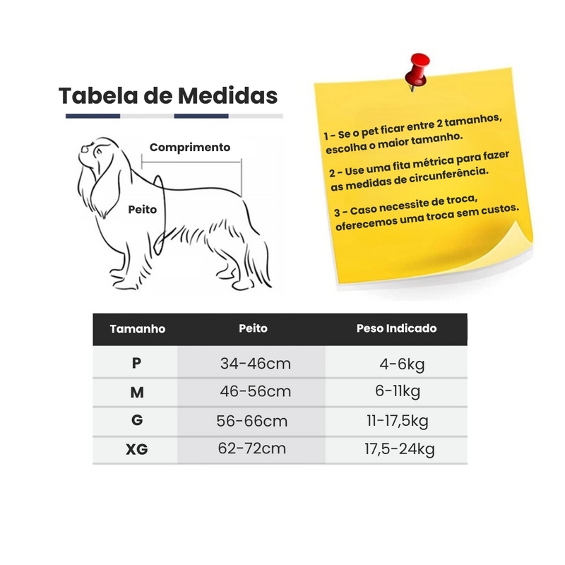 Peitoral Duomm Refletivo para Conforto e Segurança do Seu Cachorro
