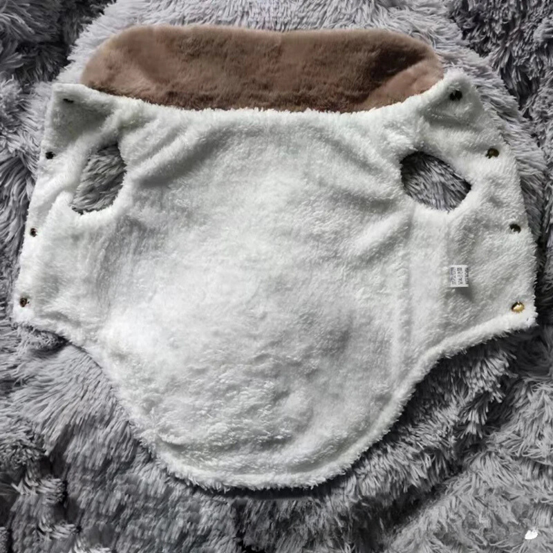 Jaqueta Pet de Inverno Impermeável com Gola Aveludada para Conforto e Estilo