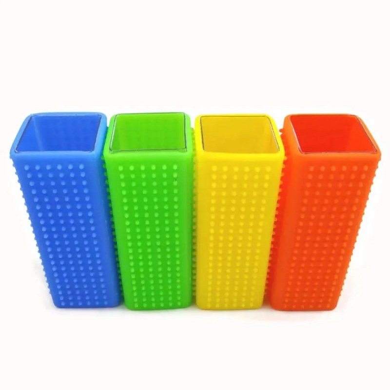 Escova de Silicone para Remoção Prática de Pelos