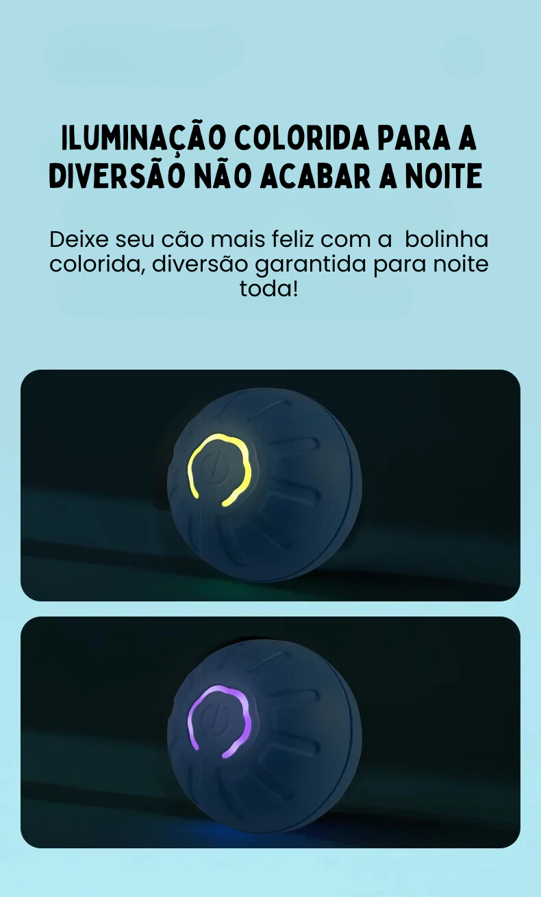 **Brincadeira Inteligente e Interativa para Pets com Revestimento em Silicone**