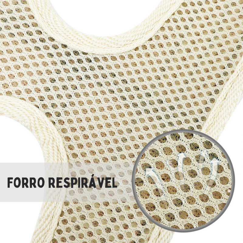 Colete Peitoral Prático com Guia e Compartimento para Organzização