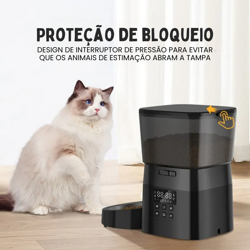 Alimentador Automático para Gatos e Cachorros: Praticidade e Conforto na Hora da Refeição