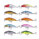 Conjunto Completo de Iscas Proleurre Minnow para Pesca Eficiente – 8 a 18 Peças