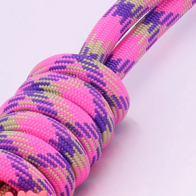 Mordedor Resistente com Corda e Argola para Cães: Cuidando da Dentição com Diversão