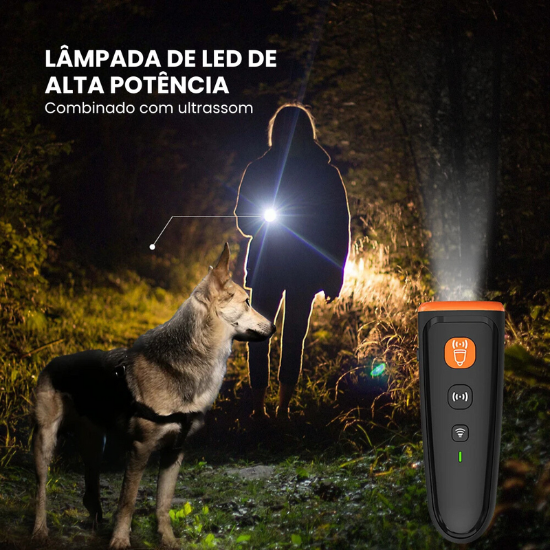 Apito Ultrassônico Para Treinamento e Proteção Contra Ataques de Cães