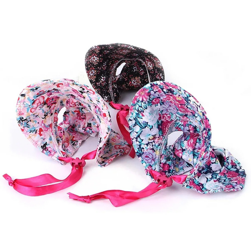 Chapéu Pet Personalizado com Orelhas – Boné de Proteção Solar para Conforto do Seu Cachorro