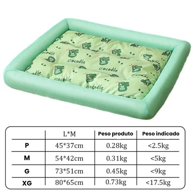 Cama Pet Verão Fresca e Confortável para Cachorros e Gatos