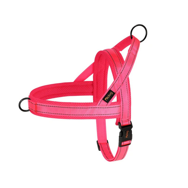 Coleira Peitoral Confortável para Cachorros com Duas Argolas de Guia