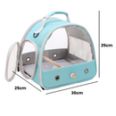 Mochila Portátil para Viagem: Conforto e Proteção para Seu Papagaio ou Periquito