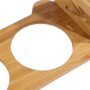 Comedouro e Bebedouro Duplo Elevado com Tigelas de Aço Inox – Conforto e Praticidade para Seu Pet