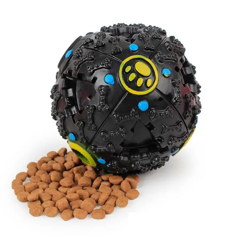 Bola Interativa para Petiscos: Dispenser de Ração Que Torna a Alimentação Mais Divertida