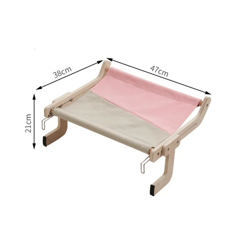 Cama Elevada para Gatos: Conforto e Estilo em um Ninho Suspenso