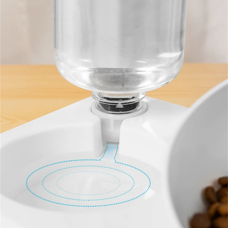 Comedouro e Bebedouro Elevado Ergonômico Duplo para Cães e Gatos – Conforto e Praticidade na Alimentação