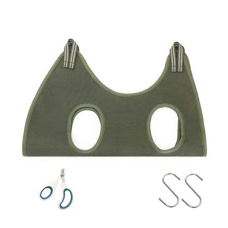 Sling Rede Suspensa para Banho e Tosa de Cães e Gatos de Pequeno Porte – Conforto e Segurança na Hora do Cuidado