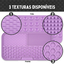 Tapete Interativo Calmante para Alimentação Lenta e Divertida