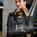 Bolsa Croco Mirelle: Estilo Estruturado Para Sua Rotina