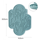 Cacto Interativo: Tapete de Lamber para Alimentação Divertida de Cachorros