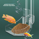 Tubo Alimentador Prático para Peixes de Aquário