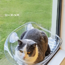 Cama Suspensa para Gatos com Ventosas Resistentes e Conforto Garantido