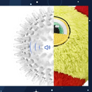 Brinquedo de Pelúcia Q-Monster com Sons: Diversão e Conforto para Seu Cachorro