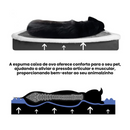 Colchão Pet Lavável e Impermeável para Conforto e Proteção com Espuma Densa