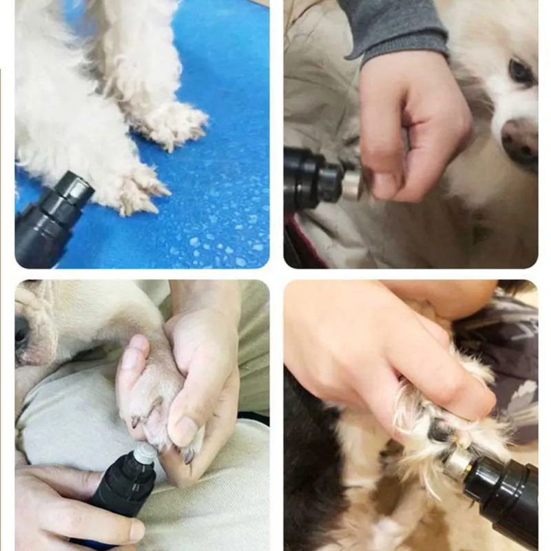 Arquitetura de Conforto: Lixador Elétrico Recarregável para Unhas de Pets