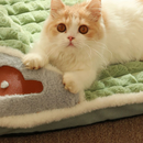 Colchão Macio para Pets com Relevo Confortável para a Cabeça