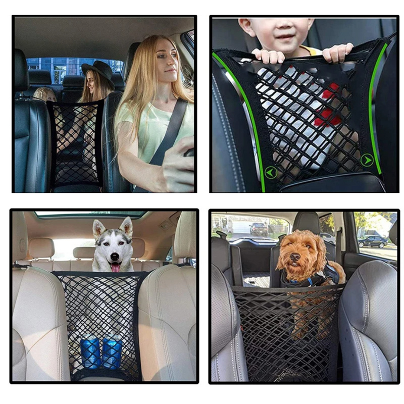 Rede Protetora para Cachorros com Porta Objetos: Conforto e Organização na Viagem