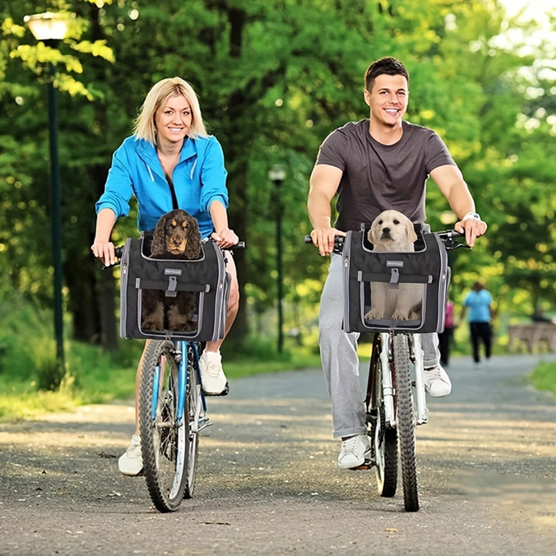 Cesto Para Pet na Bicicleta - Conforto e Praticidade Para suas Aventuras
