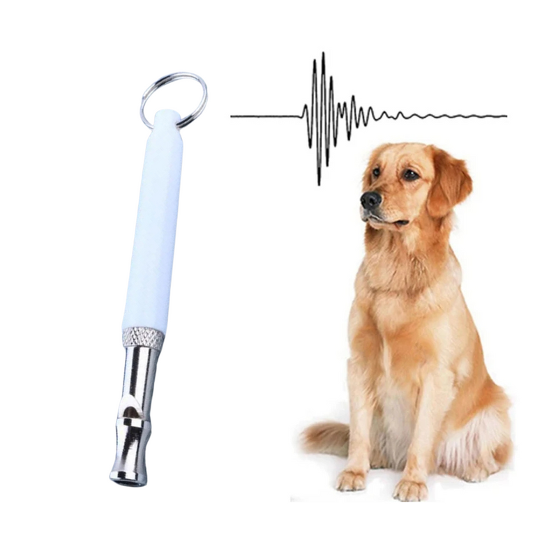 Apito Ultrassônico Ajustável para Treinamento Eficiente de Cães