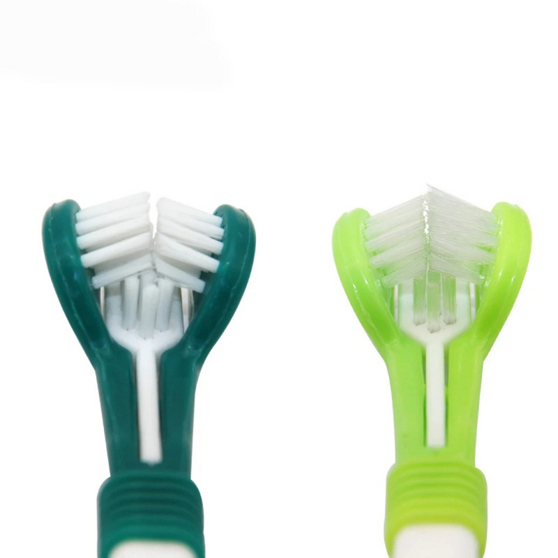 Escova Dental Pet Triflex para Cuidados Gengivais Confortáveis