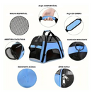 Bolsa de Transporte Pet Impermeável com Conforto e Praticidade