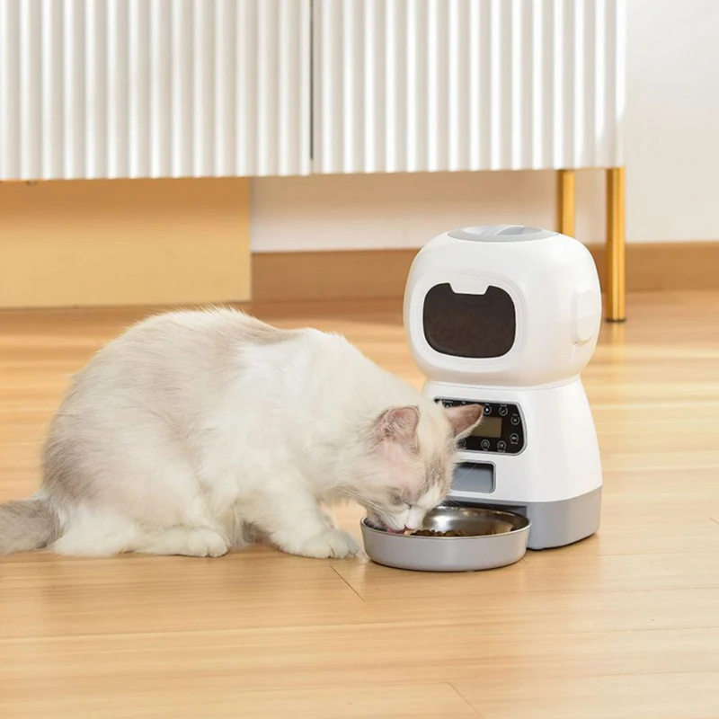 Alimentador Inteligente Automático para Cães e Gatos: Praticidade e Conforto na Alimentação Diária