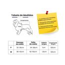 Colete Peitoral Prático com Guia e Compartimento para Organzização
