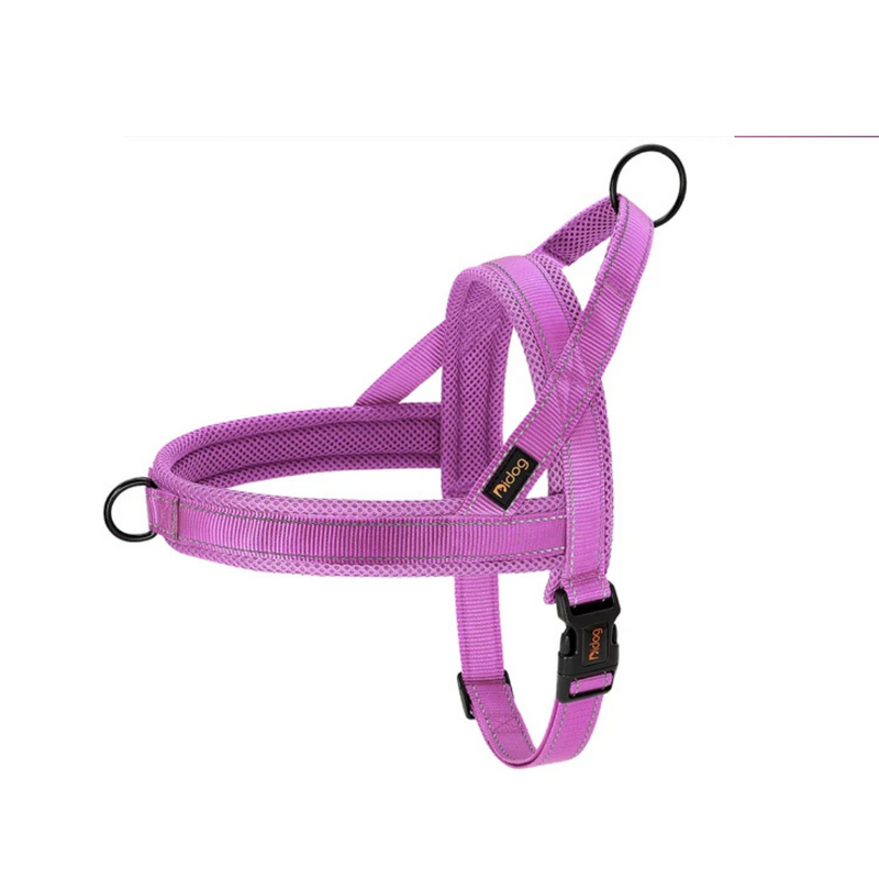 Coleira Peitoral Confortável para Cachorros com Duas Argolas de Guia
