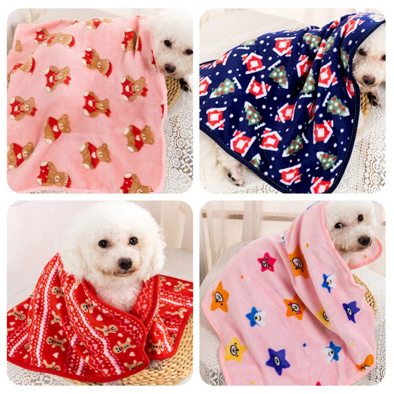 Manta Flanelada Confortável para Pets: O Abrigo Perfeito para Cachorros e Gatos