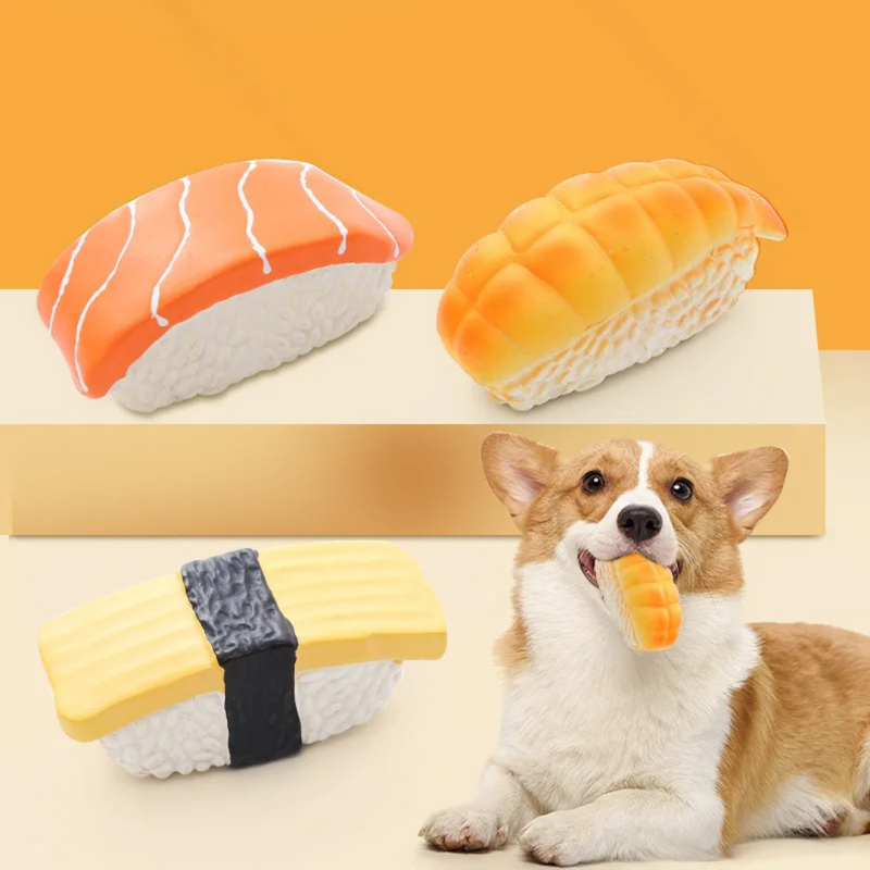 Toy Mordedor Pet Sushi: Diversão e Conforto para Seu Amigo de Quatro Patas