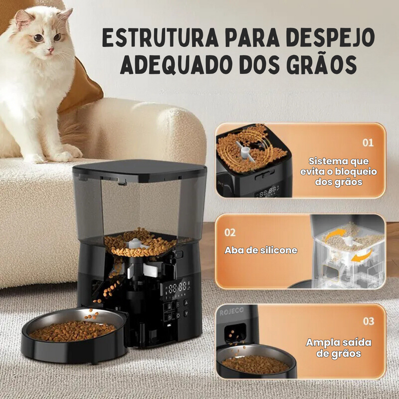 Alimentador Automático para Gatos e Cachorros: Praticidade e Conforto na Hora da Refeição