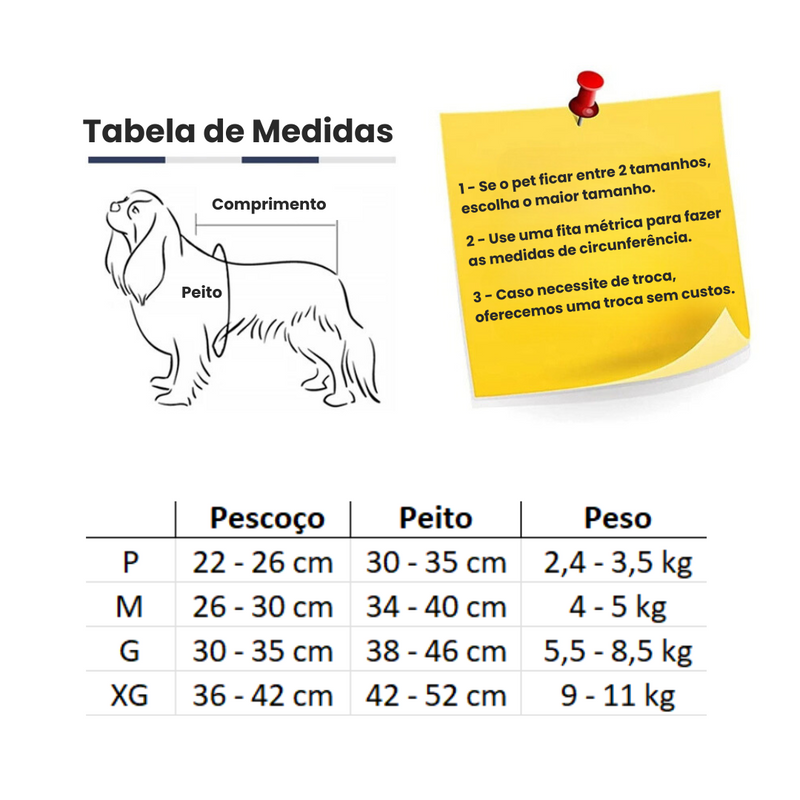 Coleira Peitoral Ajustável com Guia: Conforto e Segurança para Seu Cachorro
