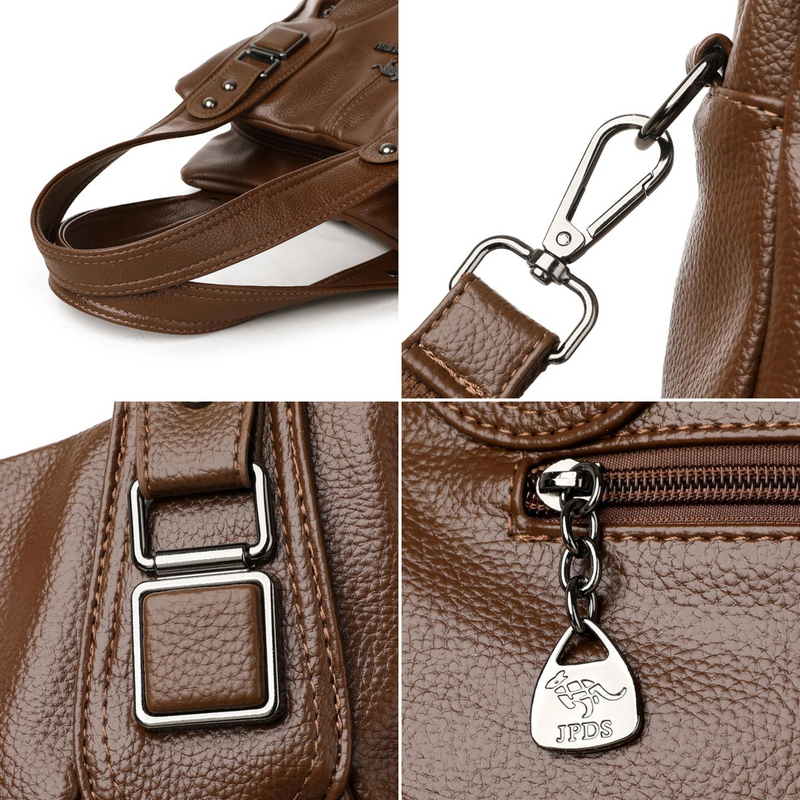 Bolsa Elyse em Couro Legítimo: Sofisticação e Estilo para o Seu Dia a Dia