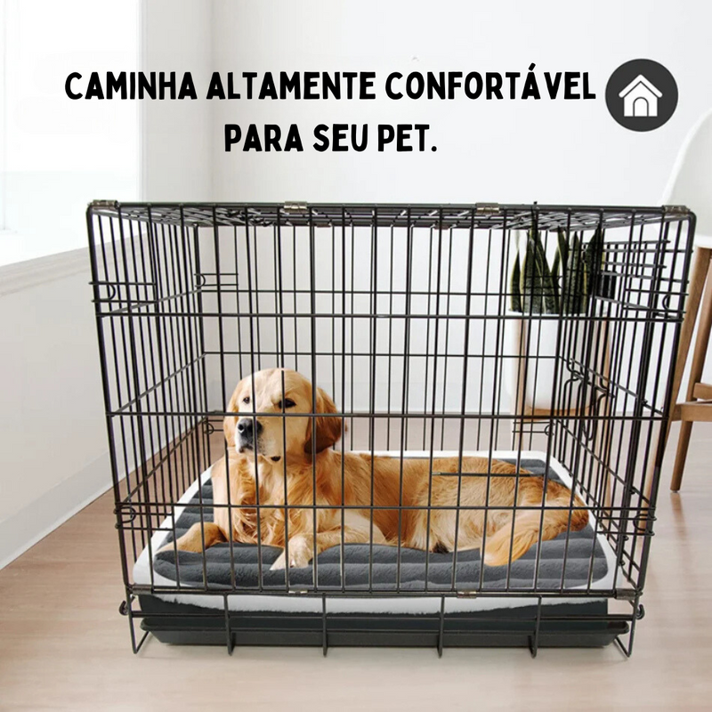 Colchão Pet Lavável e Impermeável para Conforto e Proteção com Espuma Densa