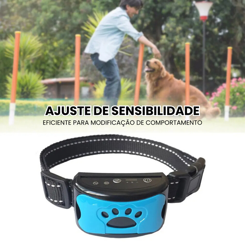 Coleira Anti Latido Ultrassônica: Conforto e Controle com 7 Níveis de Sensibilidade