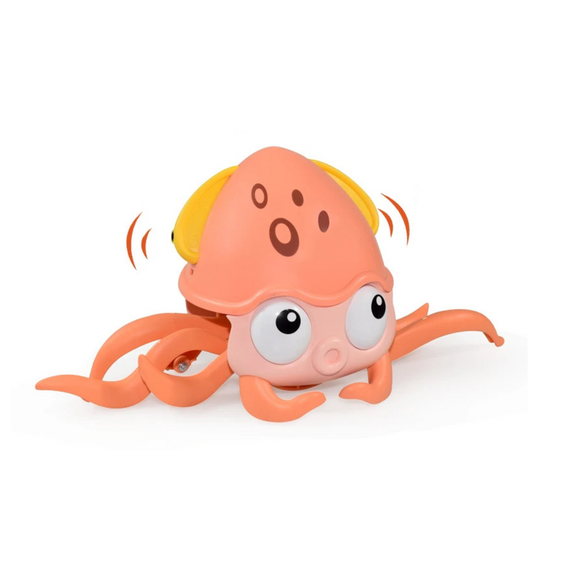 Brinquedo Interativo para Pets: Caranguejo com Sons Divertidos