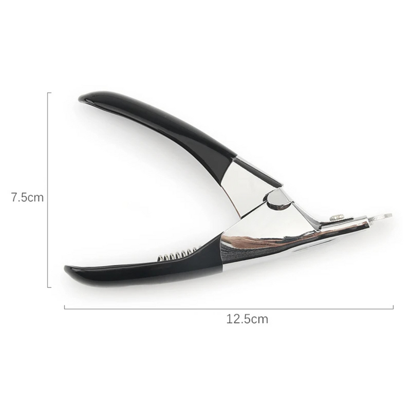 Cortador de Unhas Pet Inox com Cabo Confortável para Cuidados Práticos